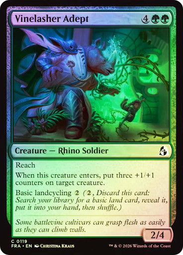 Vinelasher Adept - (Foil): Reality Fracture