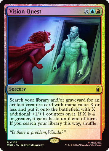 Vision Quest - (Foil): Marvel Super Heroes