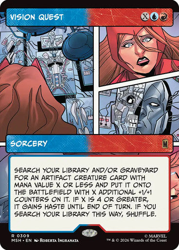 Vision Quest (Showcase, Borderless) (#309): Marvel Super Heroes