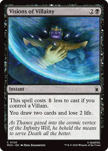 Visions of Villainy: Marvel Super Heroes