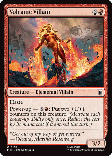 Volcanic Villain: Marvel Super Heroes