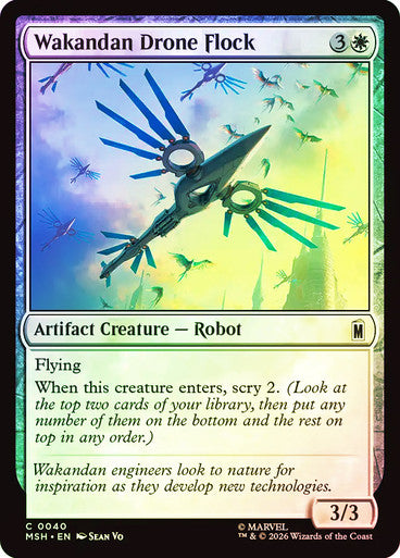 Wakandan Drone Flock - (Foil): Marvel Super Heroes
