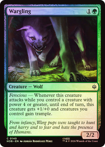 Wargling - (Foil): The Hobbit
