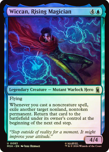 Wiccan, Rising Magician - (Foil): Marvel Super Heroes