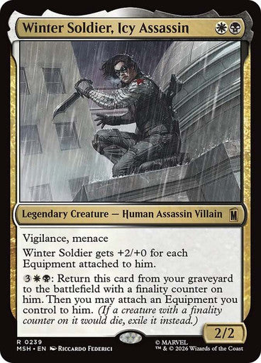 Winter Soldier, Icy Assassin: Marvel Super Heroes