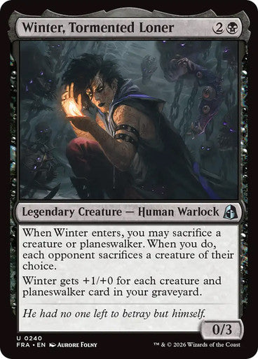 Winter, Tormented Loner: Reality Fracture