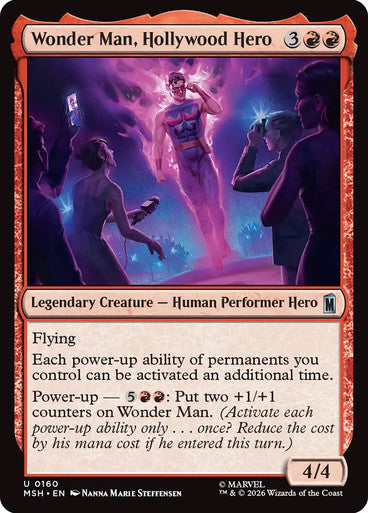 Wonder Man, Hollywood Hero: Marvel Super Heroes