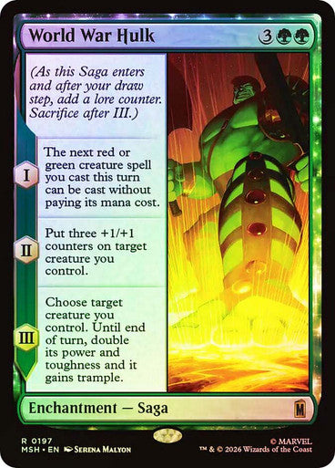 World War Hulk - (Foil): Marvel Super Heroes