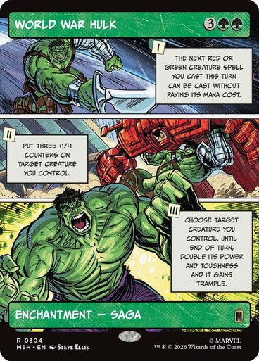 World War Hulk (Showcase, Borderless) (#304): Marvel Super Heroes