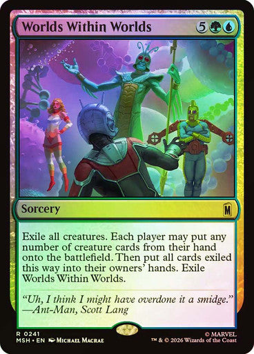 Worlds Within Worlds - (Foil): Marvel Super Heroes