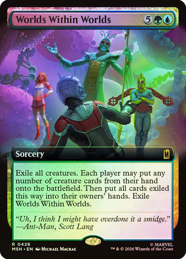 Worlds Within Worlds (Extended Art) (#426) - (Foil): Marvel Super Heroes