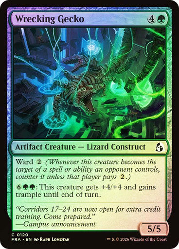 Wrecking Gecko - (Foil): Reality Fracture
