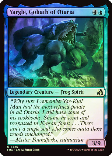 Yargle, Goliath of Otaria - (Foil): Reality Fracture