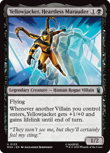Yellowjacket, Heartless Marauder: Marvel Super Heroes