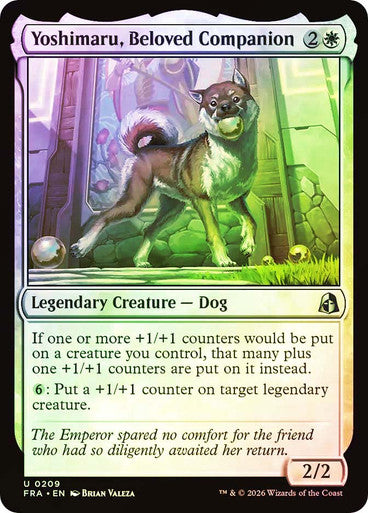 Yoshimaru, Beloved Companion - (Foil): Reality Fracture
