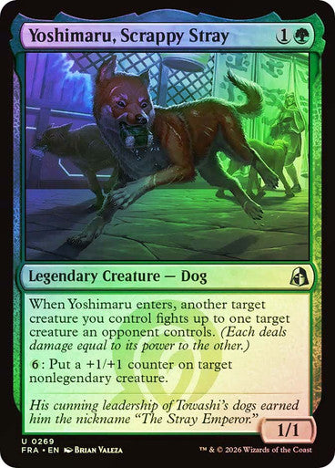 Yoshimaru, Scrappy Stray - (Foil): Reality Fracture