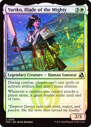 Yuriko, Blade of the Mighty - (Foil): Reality Fracture