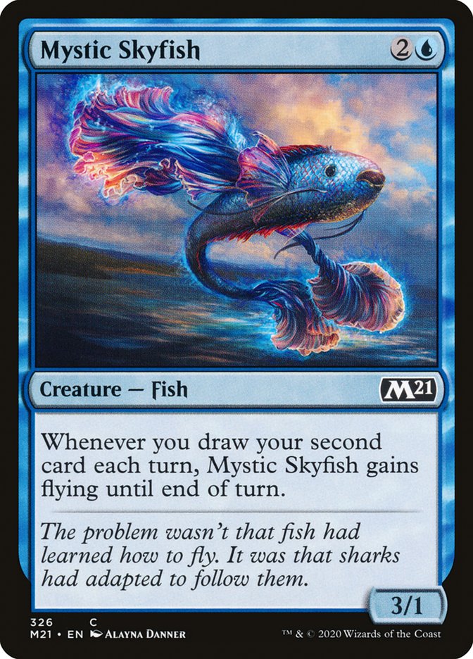 Mystic Skyfish (Planeswalker Deck): Core Set 2021