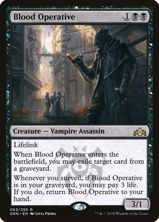 Blood Operative - (Foil): Guilds of Ravnica