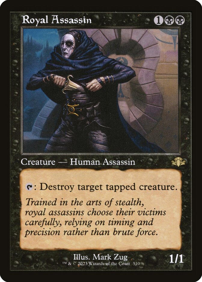 Royal Assassin (Retro Frame): Dominaria Remastered
