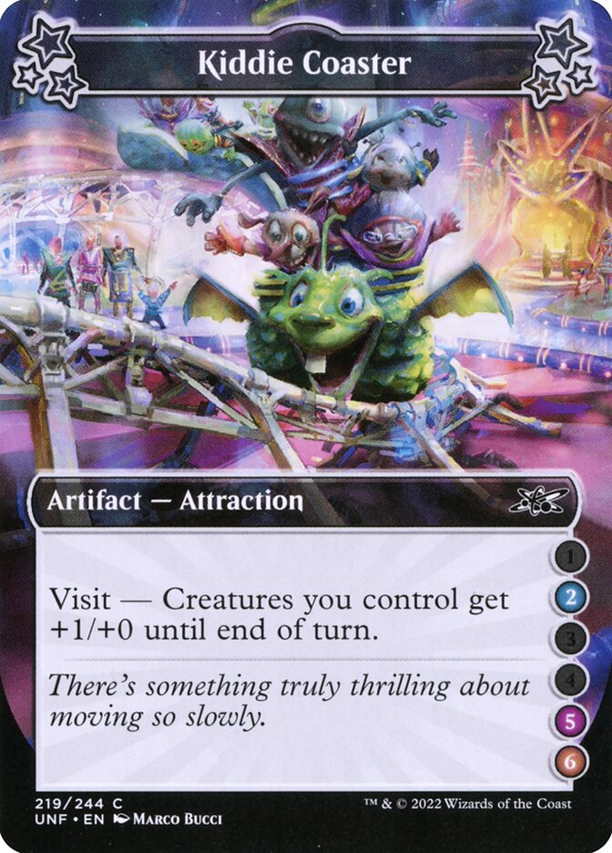 Kiddie Coaster (2/5/6) - (Foil): Unfinity