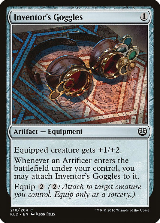 Inventor's Goggles - (Foil): Kaladesh