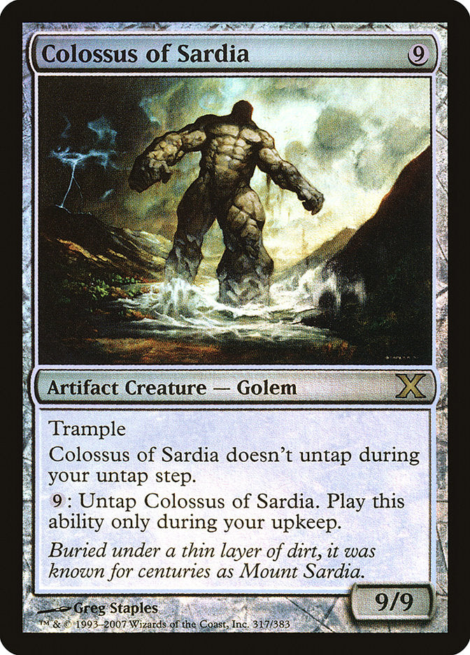 Colossus of Sardia - (Foil): Tenth Edition