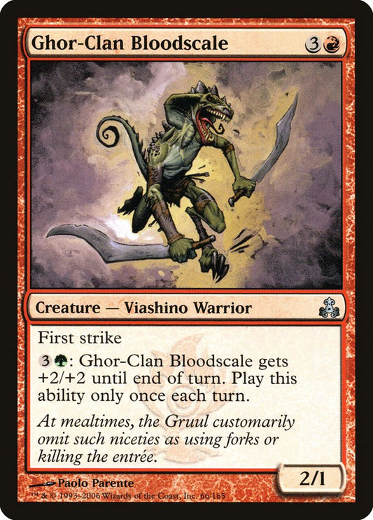 Ghor-Clan Bloodscale - (Foil): Guildpact