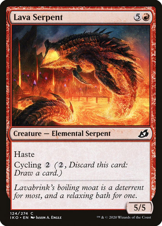 Lava Serpent: Ikoria: Lair of Behemoths