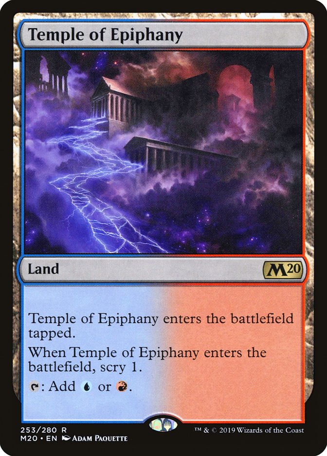 Temple of Epiphany - (Foil): Core Set 2020