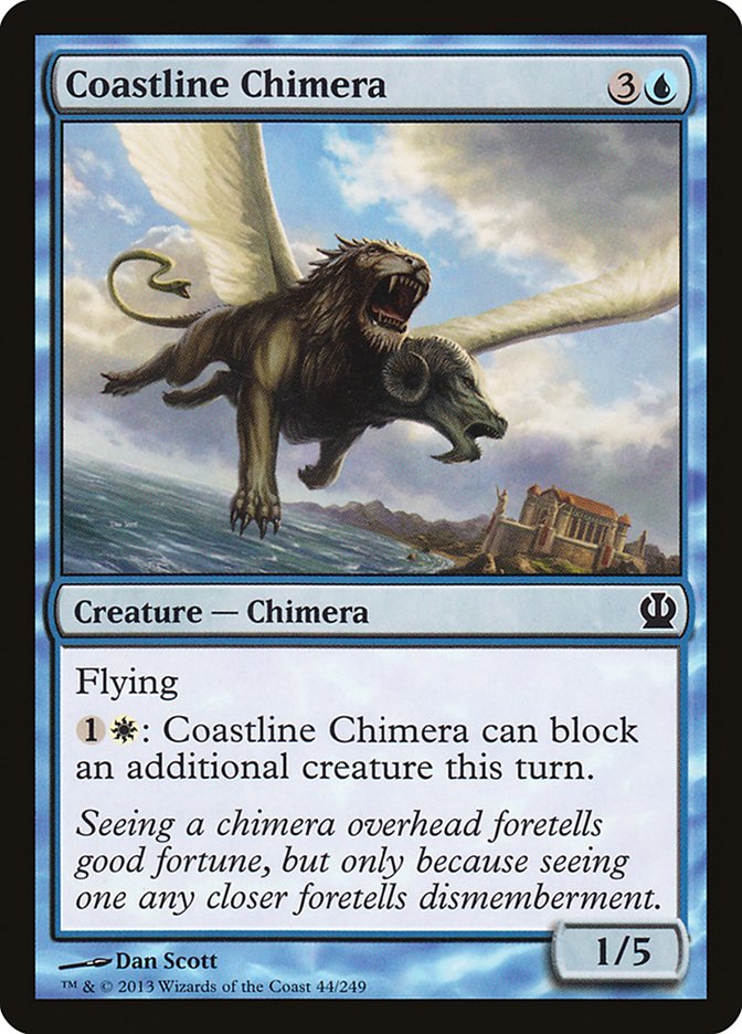 Coastline Chimera - (Foil): Theros