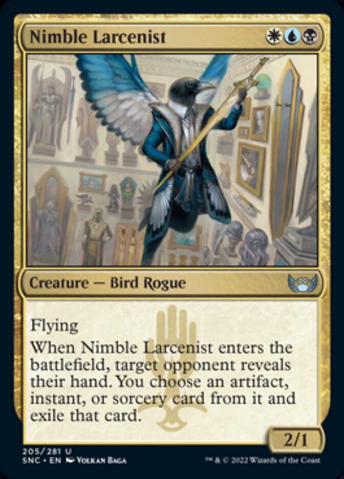 Nimble Larcenist - (Foil): Streets of New Capenna