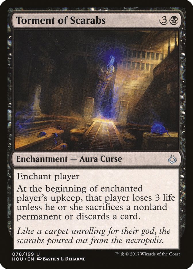 Torment of Scarabs - (Foil): Hour of Devastation