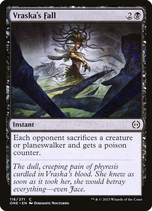 Vraska's Fall - (Foil): Phyrexia: All Will Be One