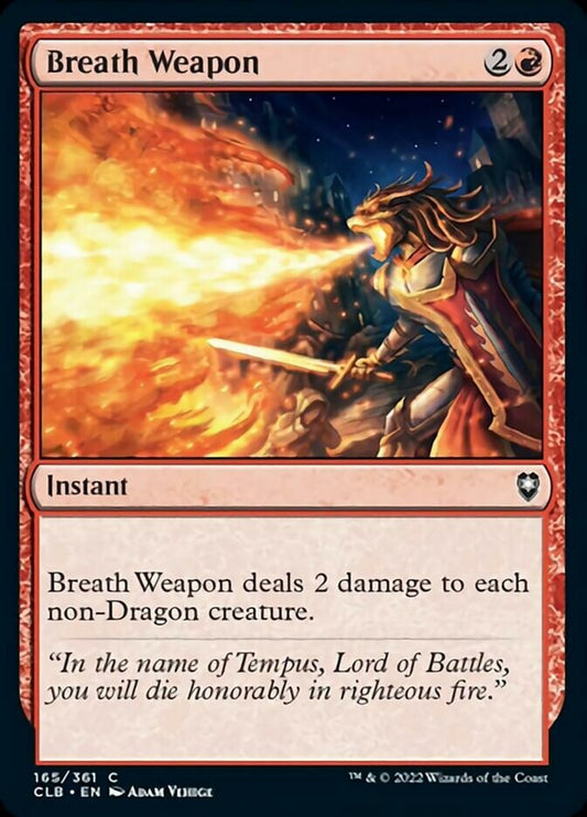 Breath Weapon - (Foil): Commander Legends: Battle for Baldur's Gate
