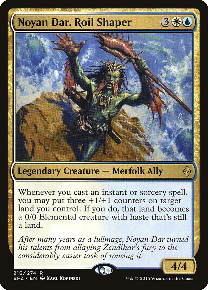 Noyan Dar, Roil Shaper: Battle for Zendikar