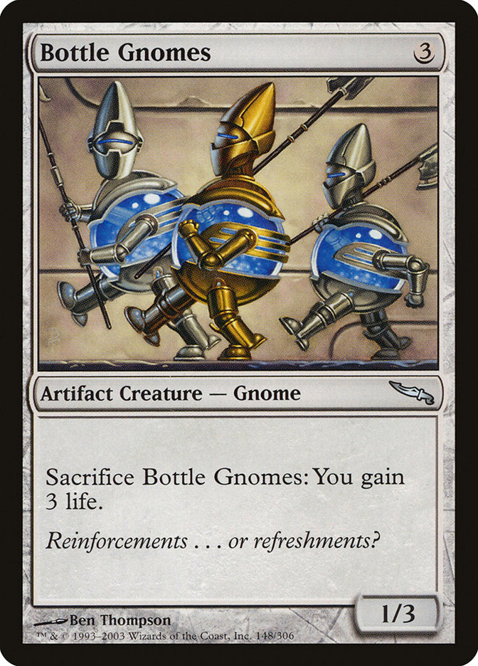 Bottle Gnomes - (Foil): Mirrodin