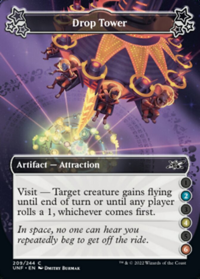 Drop Tower (2/4/6) - (Foil): Unfinity