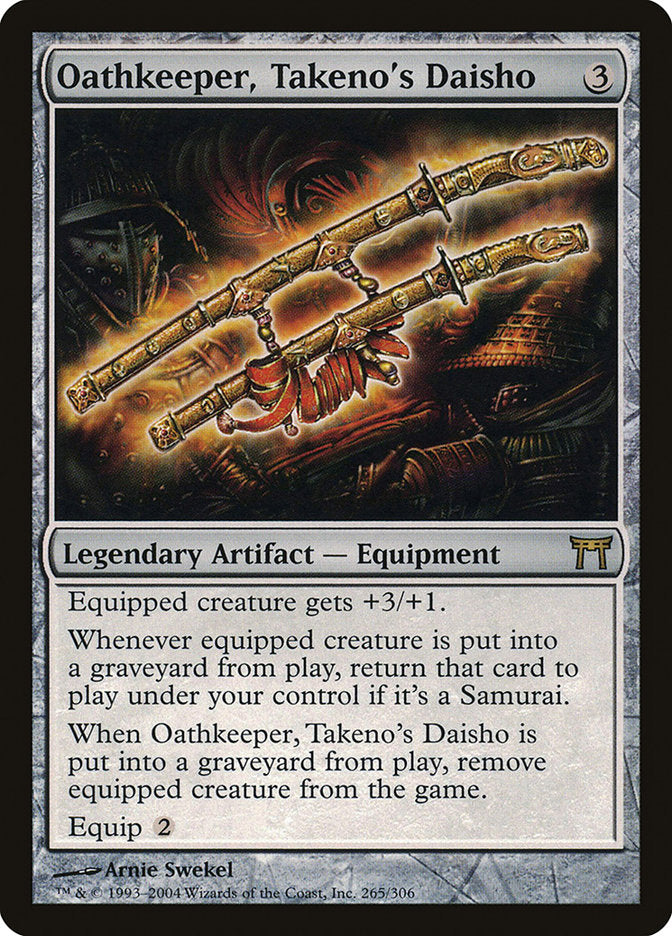 Oathkeeper, Takeno's Daisho: Champions of Kamigawa