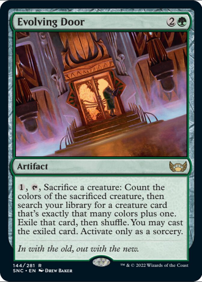 Evolving Door - (Foil): Streets of New Capenna
