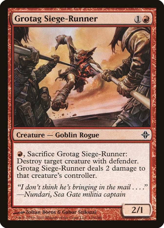 Grotag Siege-Runner: Rise of the Eldrazi