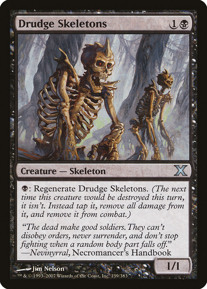 Drudge Skeletons: Tenth Edition
