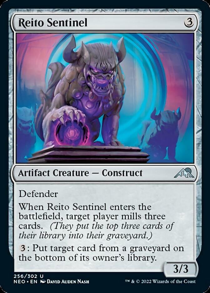 Reito Sentinel - (Foil): Kamigawa: Neon Dynasty