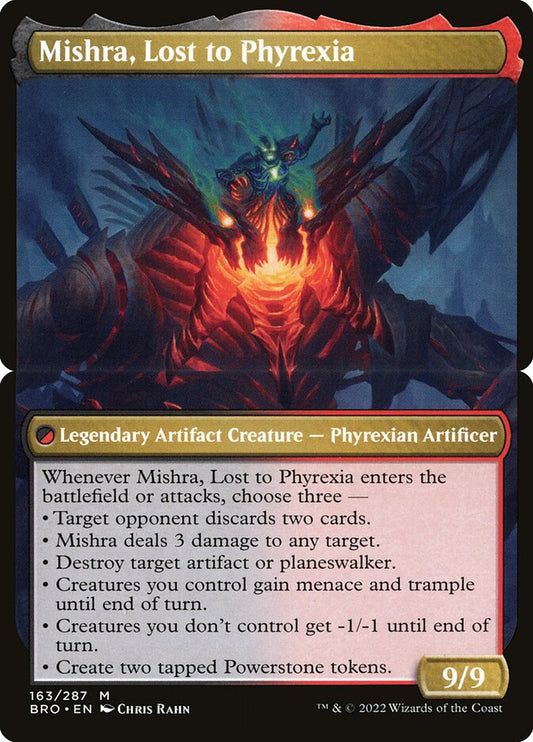 Mishra, Lost to Phyrexia - (Foil): The Brothers' War