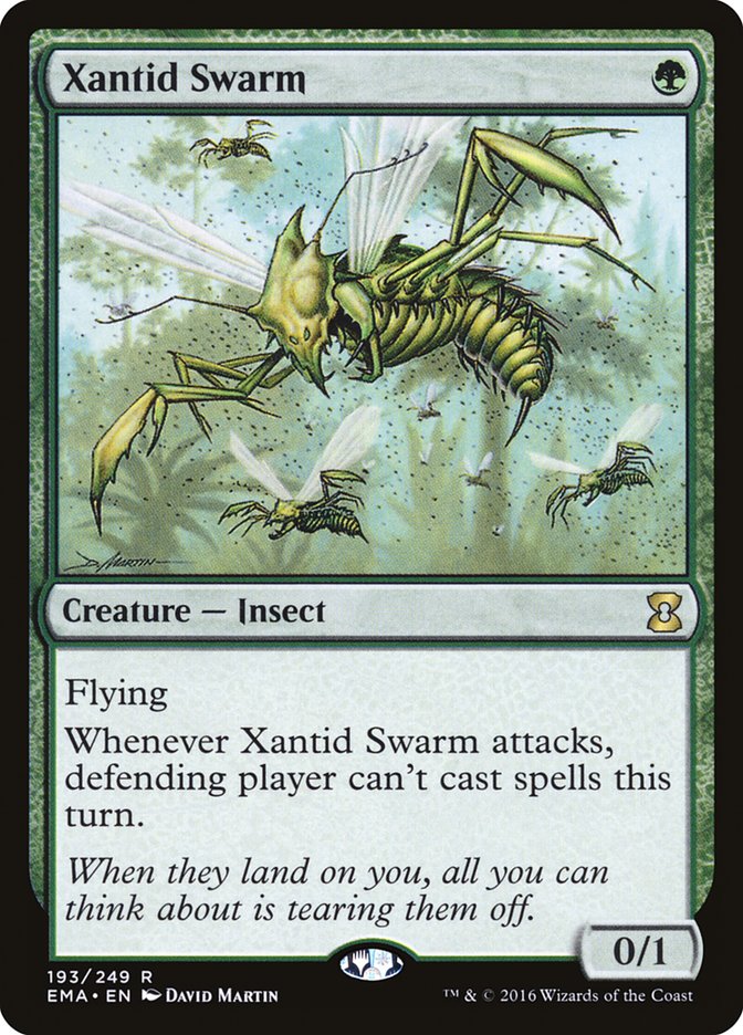 Xantid Swarm - (Foil): Eternal Masters
