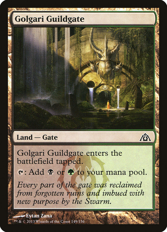 Golgari Guildgate: Dragon's Maze