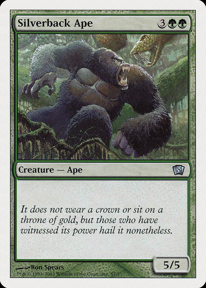 Silverback Ape: Eighth Edition