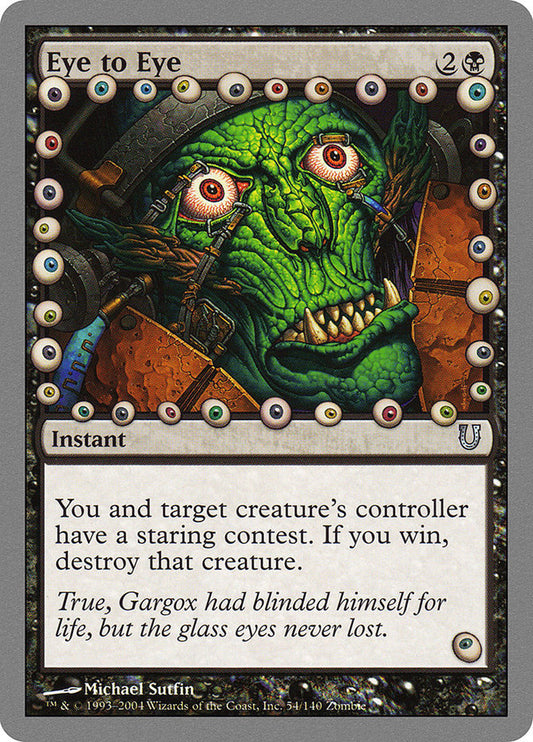 Eye to Eye - (Foil): Unhinged