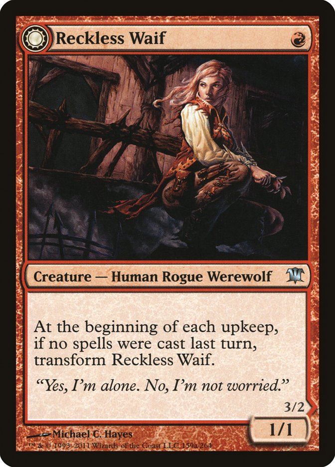 Reckless Waif // Merciless Predator: Innistrad