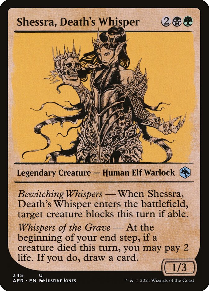 Shessra, Death's Whisper (Showcase): Adventures in the Forgotten Realms